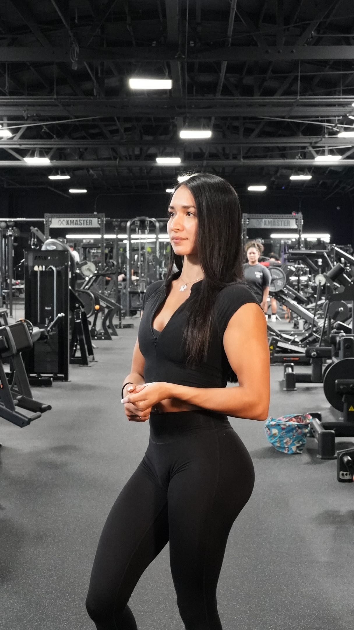 Coach Chantel on the UNIQ HQ training floor
